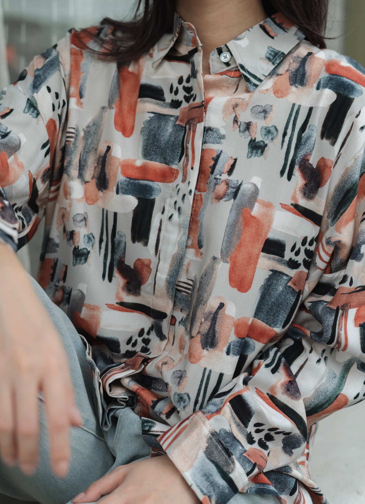 Lyka Oversized Shirt